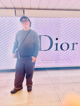 「SLOW（スロウ）のアイテム」を使った、りゅうたさん（メンズ・160cm）の冬コーディネート