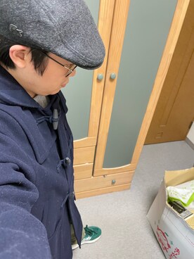 「アイテム（ダッフルコート）」を使った、りゅうたさん（メンズ・158cm・20代）の冬コーディネート