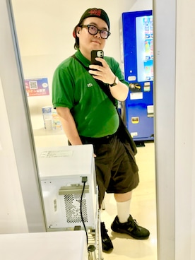 「アイテム（キャップ）」を使った、りゅうたさん（メンズ・159cm・20代）の夏コーディネート