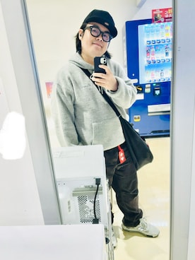 「アイテム（バッグ）」を使った、りゅうたさん（メンズ・159cm）の秋コーディネート