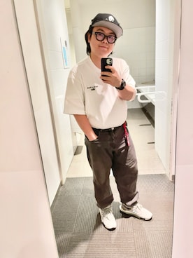 「アイテム（パンツ）」を使った、りゅうたさん（メンズ・159cm・30代）の秋コーディネート