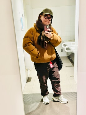 「Barbour（バブアー）のアイテム」を使った、りゅうたさん（メンズ・160cm）の冬コーディネート