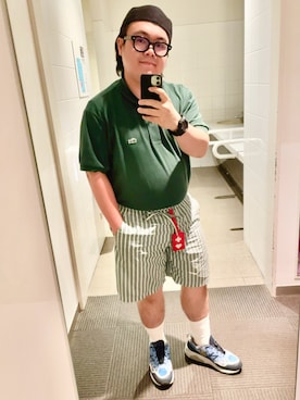 「アイテム（ソックス/靴下）」を使った、りゅうたさん（メンズ・159cm・30代）の夏コーディネート
