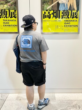 「アイテム（スニーカー）」を使った、りゅうたさん（メンズ・159cm・30代）の夏コーディネート