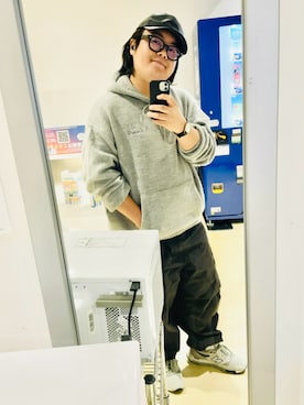 「アイテム（トップス）」を使った、りゅうたさん（メンズ・159cm）の秋コーディネート