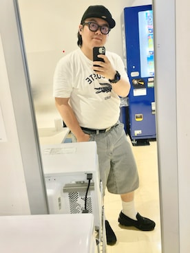 「アイテム（ソックス/靴下）」を使った、りゅうたさん（メンズ・159cm・30代）の夏コーディネート