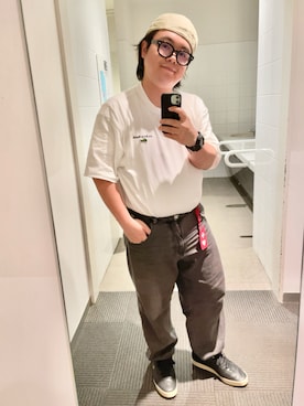 「アイテム（ハンチング/ベレー帽）」を使った、りゅうたさん（メンズ・159cm）の夏コーディネート