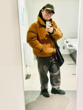 「アイテム（ソックス/靴下）」を使った、りゅうたさん（メンズ・159cm・30代）の冬コーディネート