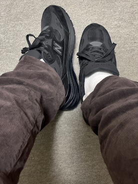 「アイテム（ソックス/靴下）」を使った、りゅうたさん（メンズ・159cm）の秋コーディネート