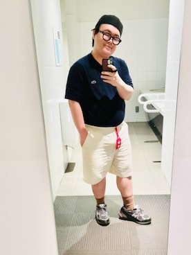 「LACOSTE（ラコステ）のアイテム（帽子）」を使った、りゅうたさん（メンズ・160cm）の春コーディネート