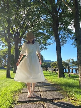 「しまむら（シマムラ）のアイテム」を使った、加賀 雪乃さん（レディース・160cm）の秋コーディネート