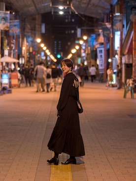 「rienda（リエンダ）のアイテム」を使った、加賀 雪乃さん（レディース・160cm）の冬コーディネート