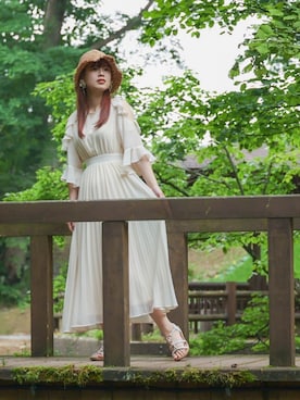 「しまむら（シマムラ）のアイテム」を使った、加賀 雪乃さん（レディース・160cm）の秋コーディネート