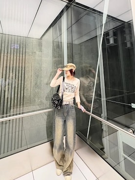 加賀 雪乃さん(レディース・160cm)の冬コーディネート