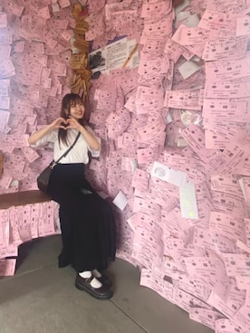 「旅行」｜「アイテム（その他）」を使った、加賀 雪乃さん（レディース・160cm）の秋コーディネート