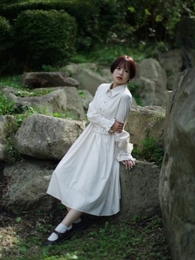 加賀 雪乃さん（レディース・160cm）の冬コーディネート