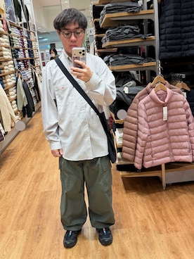 りょうがさん（骨格ストレート・メンズ・166cm・20代）の秋コーディネート