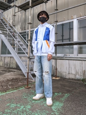 「Reebok（リーボック）のアイテム（その他アウター）」を使った、Eishuさん（メンズ・175cm）の秋コーディネート