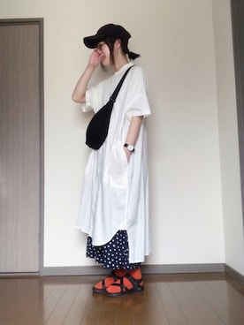 ふとまきさん（レディース・155cm）の夏コーディネート