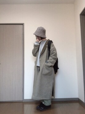 ふとまきさん（レディース・155cm）の冬コーディネート
