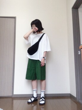 ふとまきさん（レディース・155cm）の夏コーディネート