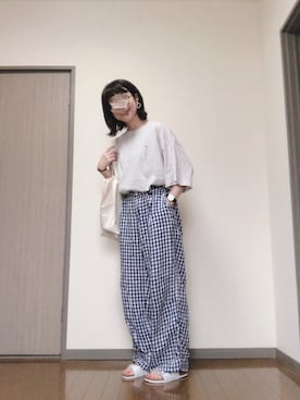 ふとまきさん（レディース・155cm）の夏コーディネート