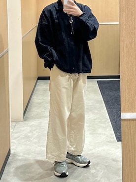 「O project（オープロジェクト）のアイテム」を使った、Irumaさん（メンズ・166cm）の春コーディネート