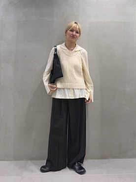 「KBF（ケイビーエフ）のアイテム（バッグ）」を使った、ユイさん（レディース・163cm）の夏コーディネート