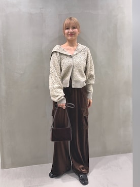 「アイテム（その他シューズ）」を使った、ユイさん（レディース・163cm）の秋コーディネート