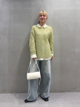 「STANDOIL（スタンドオイル）のアイテム」を使った、ユイさん（レディース・164cm）の春コーディネート