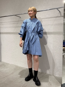 「アイテム（ブーツ）」を使った、ユイさん（レディース・163cm・20代）の秋コーディネート