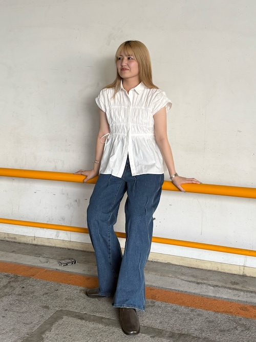 タックWIDEデニム（デニムパンツ）｜KBF（ケイビーエフ）の