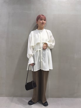 「アイテム（ワンピース）」を使った、ユイさん（レディース・163cm・20代）の秋コーディネート