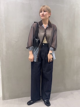 「アイテム（バッグ）」を使った、ユイさん（レディース・163cm・20代）の夏コーディネート