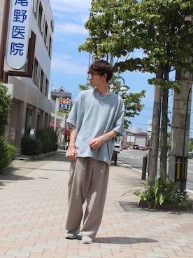 「ASTRONOMY（アストロノミー）のアイテム（アクセサリー）」を使った、takumaさん（メンズ・178cm）の夏コーディネート
