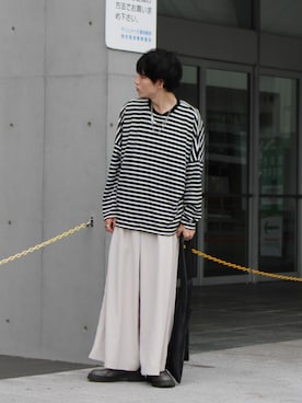 「CASPER JOHN（キャスパージョン）のアイテム（ブーツ）」を使った、takumaさん（メンズ・176cm）の秋コーディネート