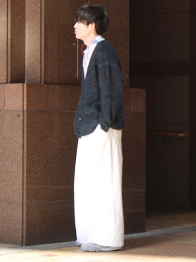 「NEONSIGN（ネオンサイン）のアイテム（トップス）」を使った、takumaさん（メンズ・176cm）の冬コーディネート