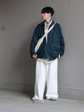 「ワーク」｜「アイテム（その他）」を使った、takumaさん（メンズ・176cm）の春コーディネート