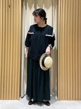 「サマンサモスモス」｜「アイテム（その他）」を使った、ふくしま あやなさん（レディース・164cm）の春コーディネート