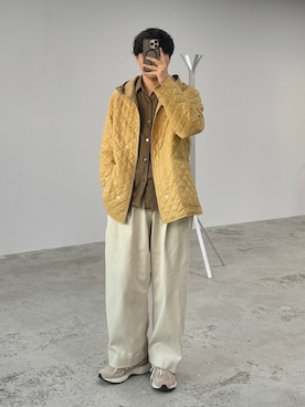 「低身長男子」｜「アイテム（トップス）」を使った、kurashinoiyashiさん（メンズ・158cm）の冬コーディネート