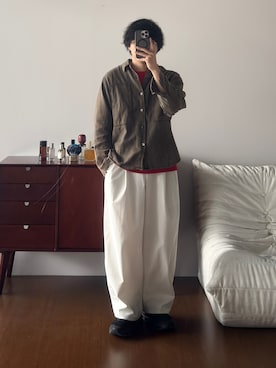 「shiun（シウン）のアイテム」を使った、kurashinoiyashiさん（メンズ・158cm）の春コーディネート