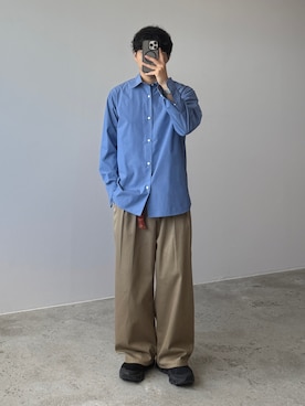 「アイテム（キーケース/キーアクセサリー）」を使った、kurashinoiyashiさん（メンズ・158cm）の秋コーディネート