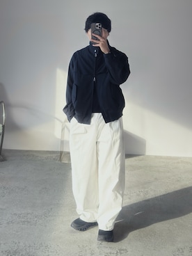 「アイテム（シューズ）」を使った、kurashinoiyashiさん（メンズ・158cm）の夏コーディネート