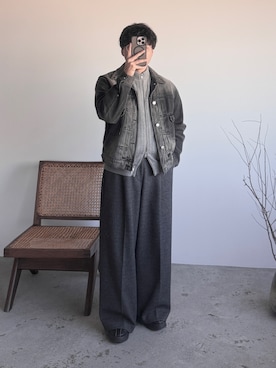 kurashinoiyashiさん（メンズ・158cm）の秋コーディネート