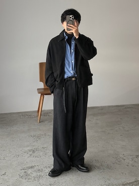 「shiun（シウン）のアイテム」を使った、kurashinoiyashiさん（メンズ・158cm）の春コーディネート