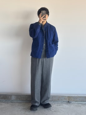 「shiun（シウン）のアイテム」を使った、kurashinoiyashiさん（メンズ・158cm）の春コーディネート