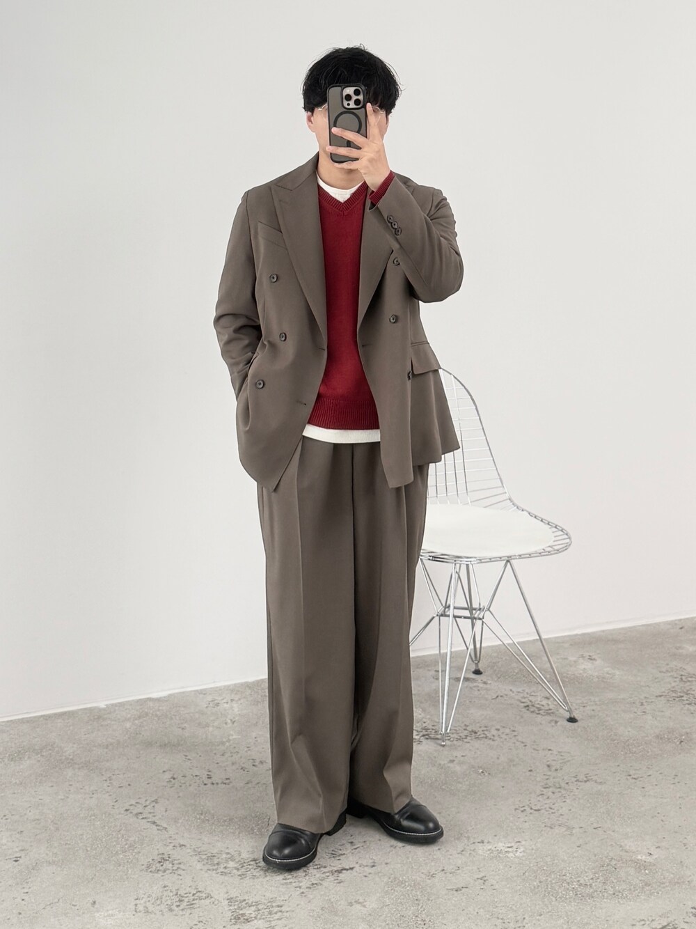 HIGH TWIST PE DOUBLE SUITを使った人気ファッションコーディネート - WEAR