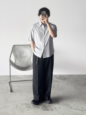 「On（オン）のアイテム」を使った、kurashinoiyashiさん（メンズ・158cm）の春コーディネート