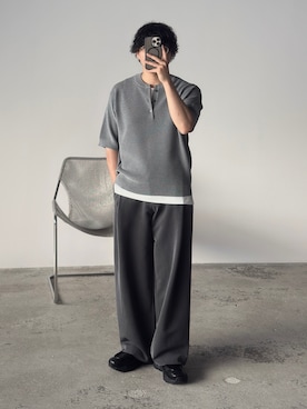 kurashinoiyashiさん（メンズ・158cm）の春コーディネート