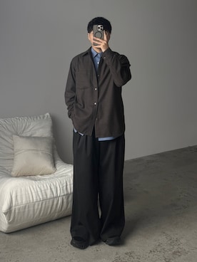 「On（オン）のアイテム」を使った、kurashinoiyashiさん（メンズ・158cm）の秋コーディネート